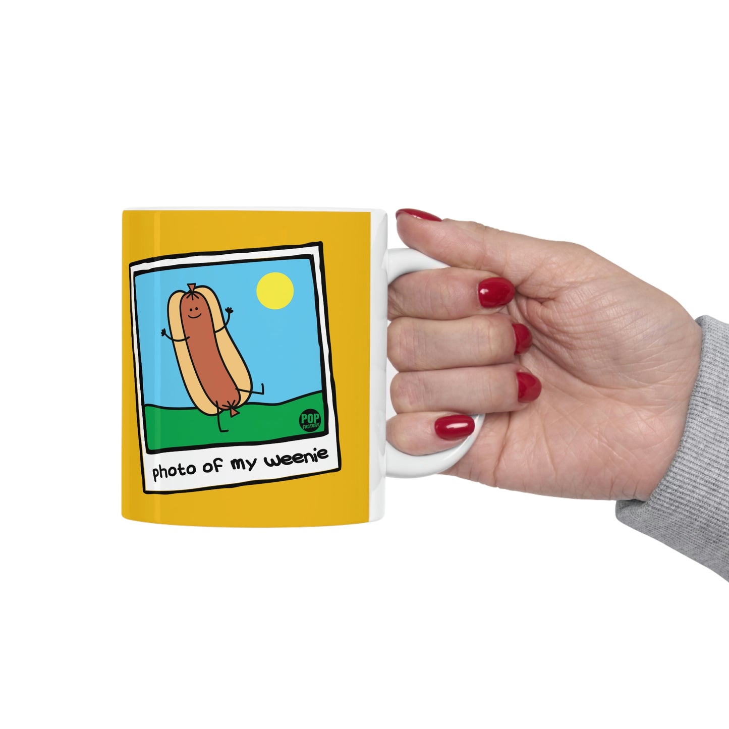 PHOTO OF MY WEENIE COFFEE MUG