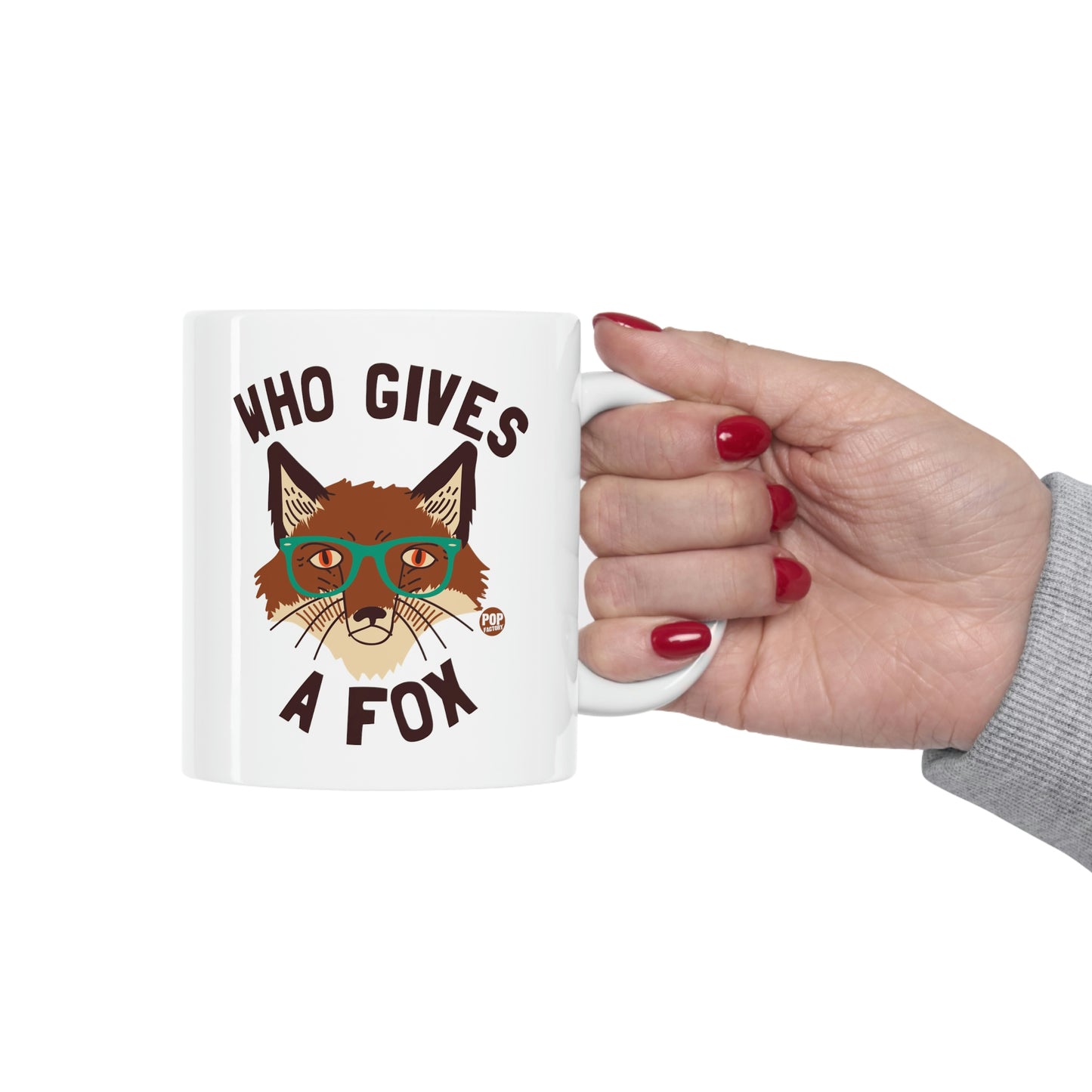 Who Give A Fox Mug