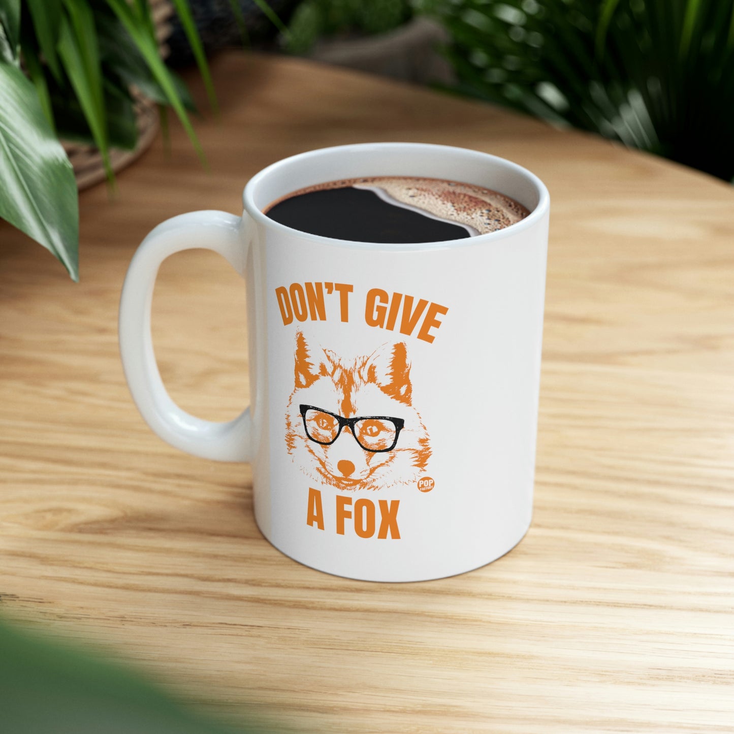 DON'T GIVE A FOX COFFEE MUG