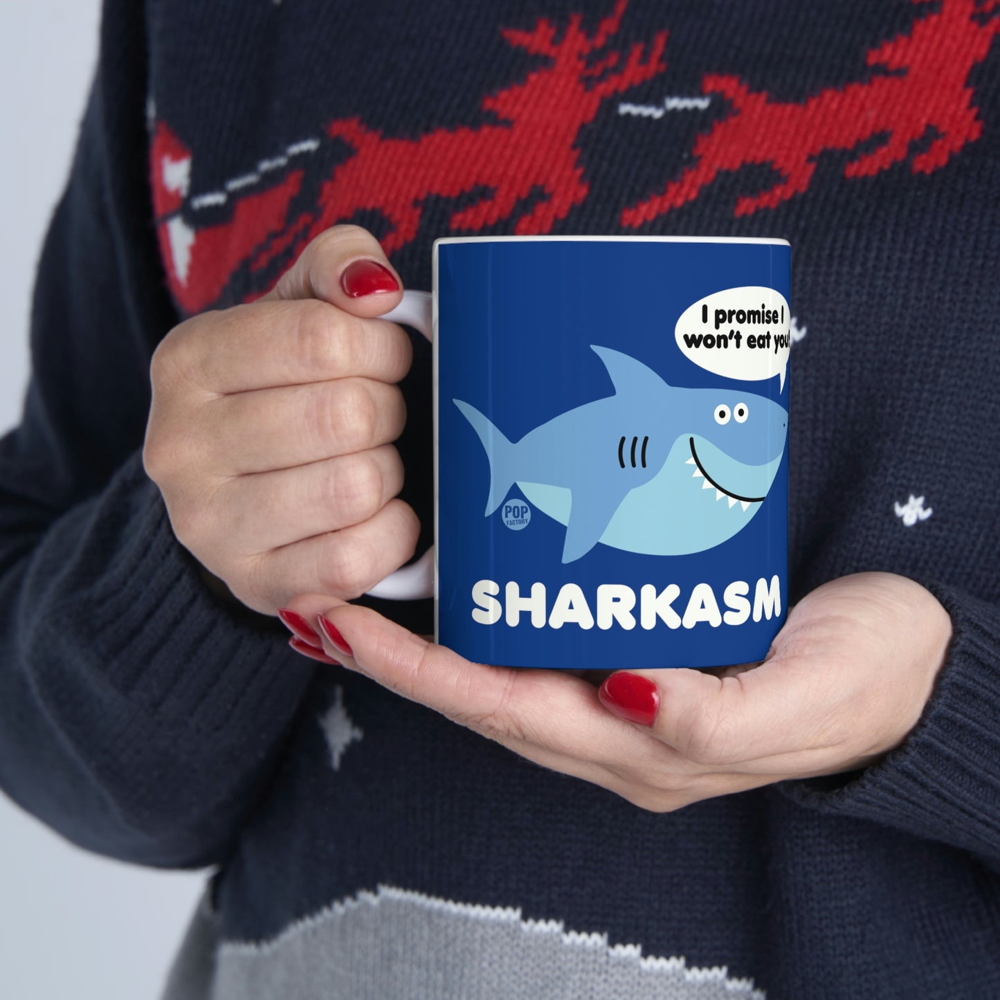 Sharkasm Mug