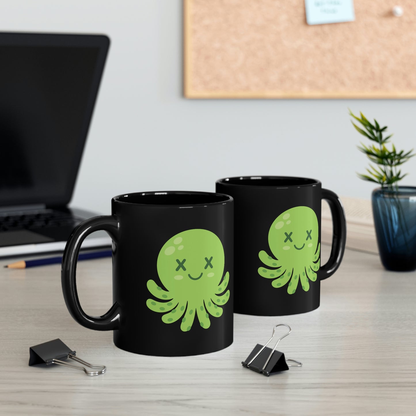 DEADIMALS OCTOPUS COFFFEE MUG - Halloween Edition