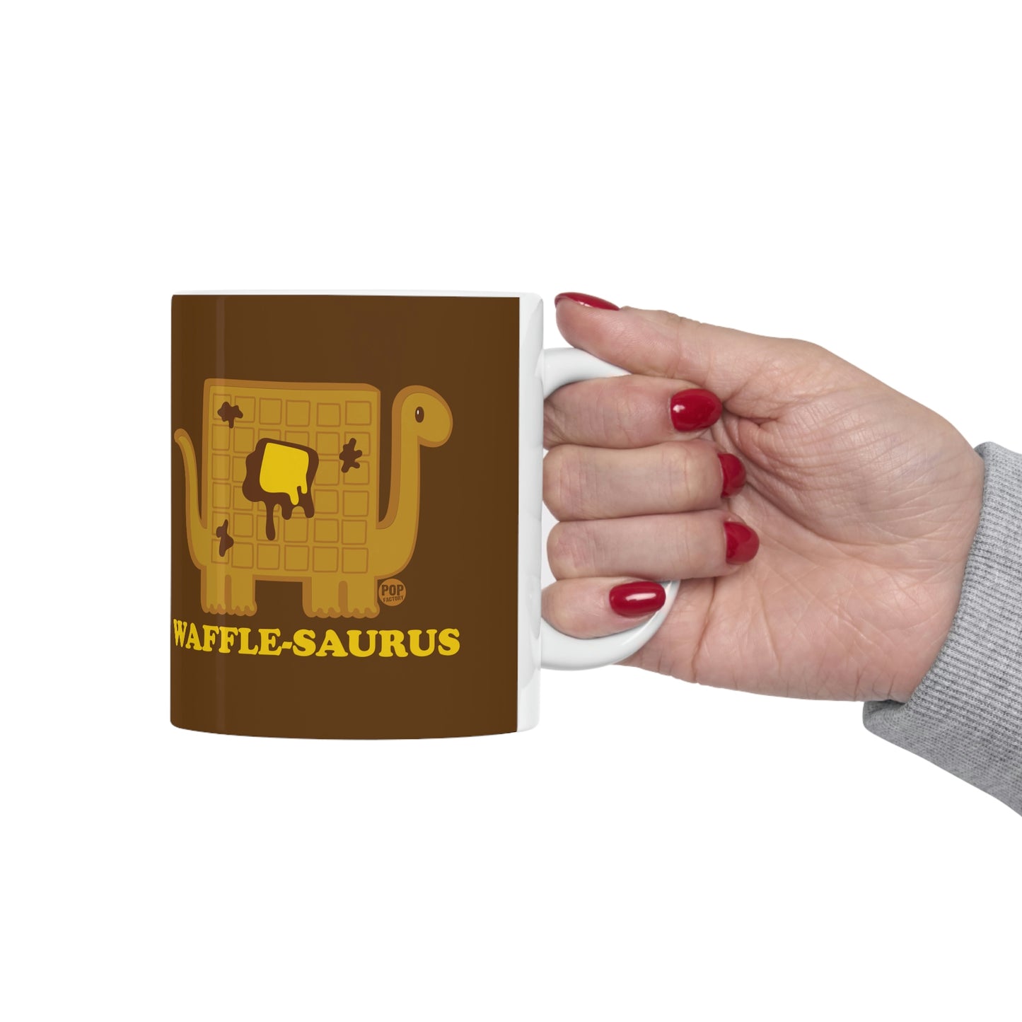 Waffle Saurus Mug