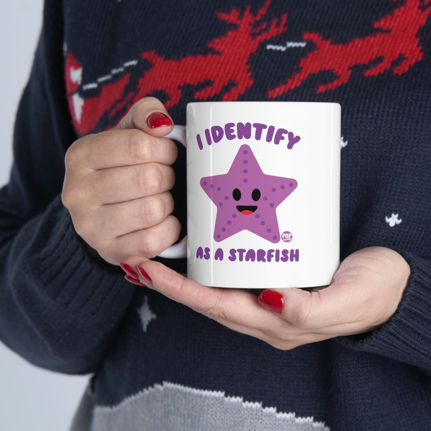 Identify As A Starfish Coffee Mug