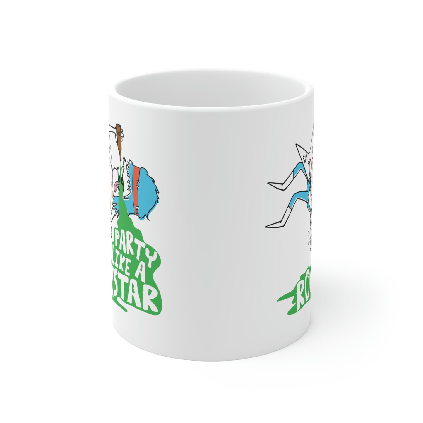 PARTY LIKE A ROCKSTAR COFFEE MUG