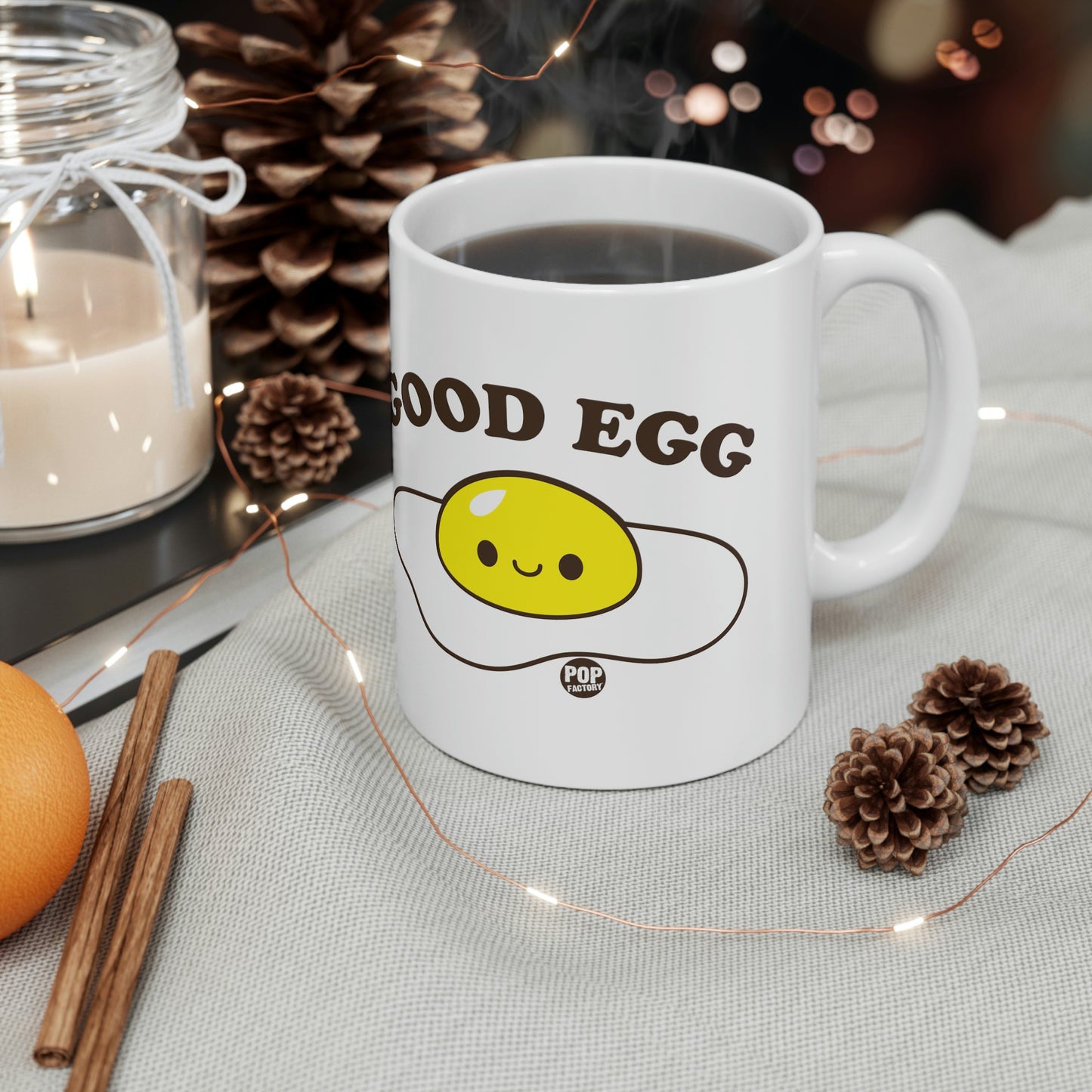 GOOD EGG COFFEE MUG