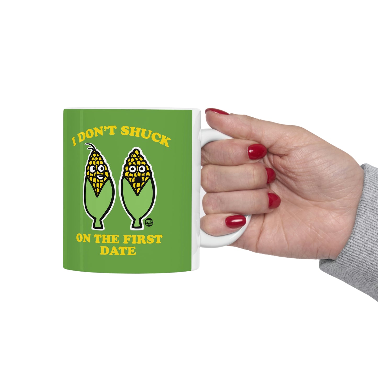 Shuck First Date Corn Mug