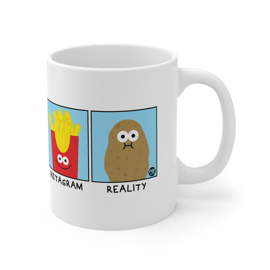 ONLINE REALITY POTATO COFFEE MUG