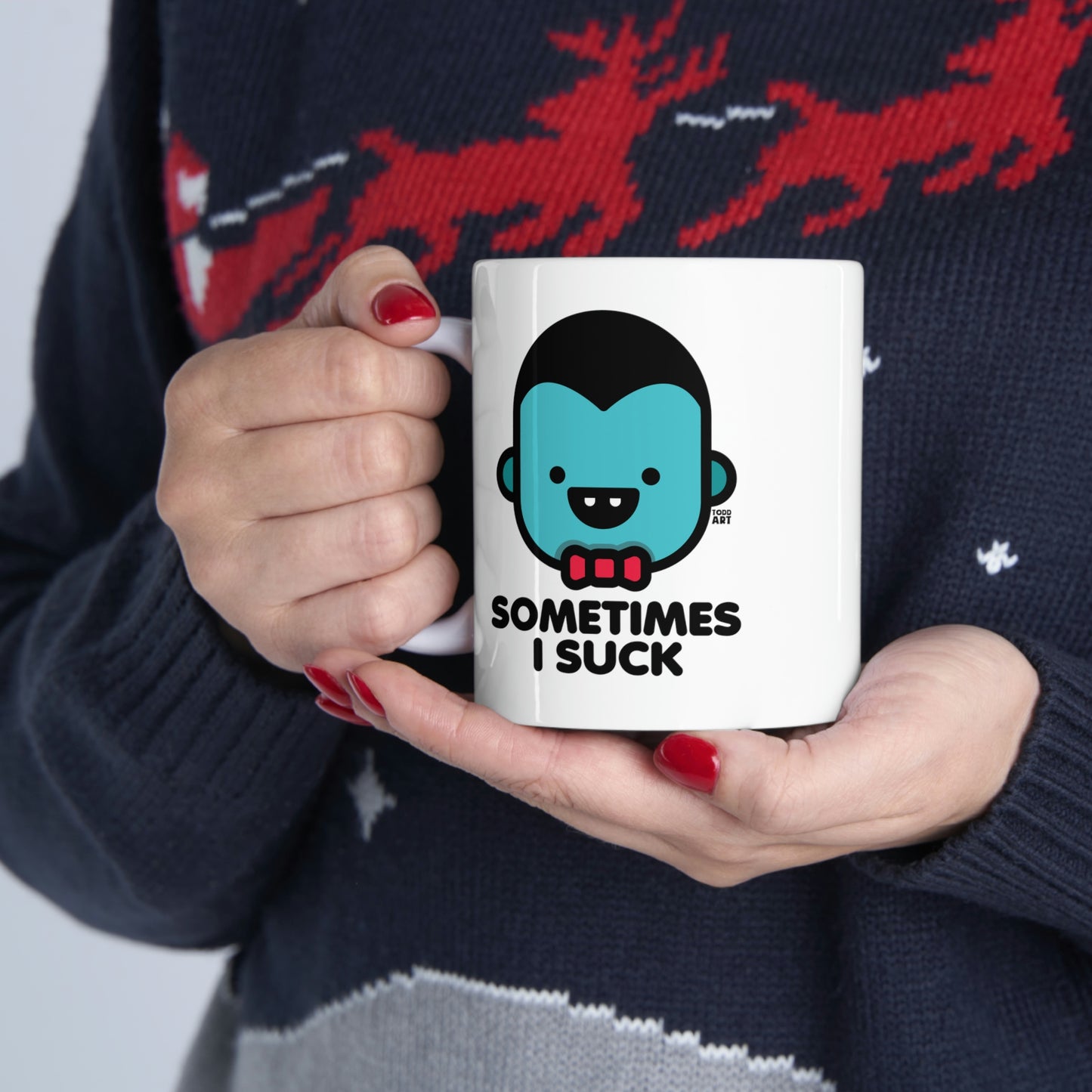 Sometimes I Suck Vampire Mug