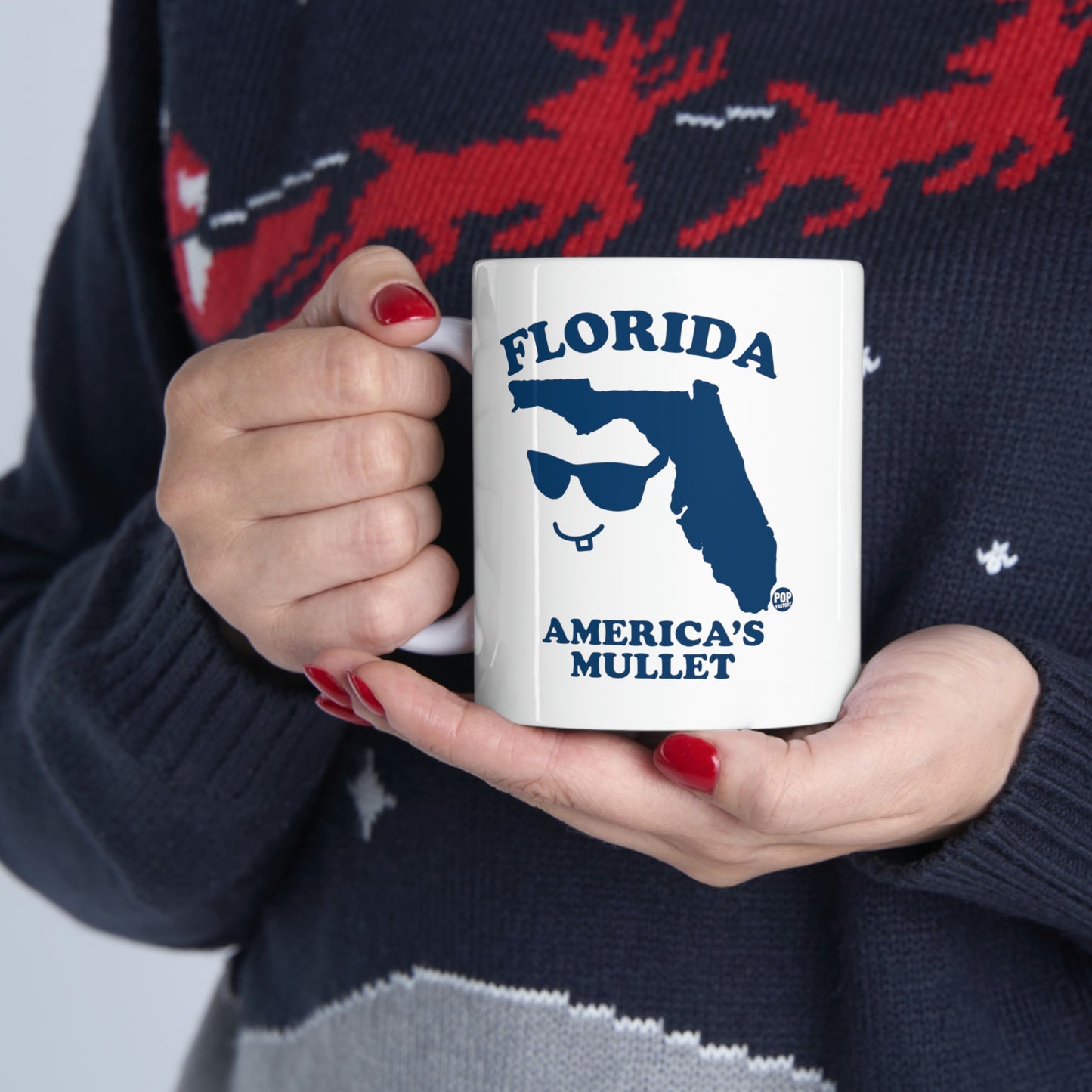 FlLORIDA AMERICA'S MULLET COFFEE MUG