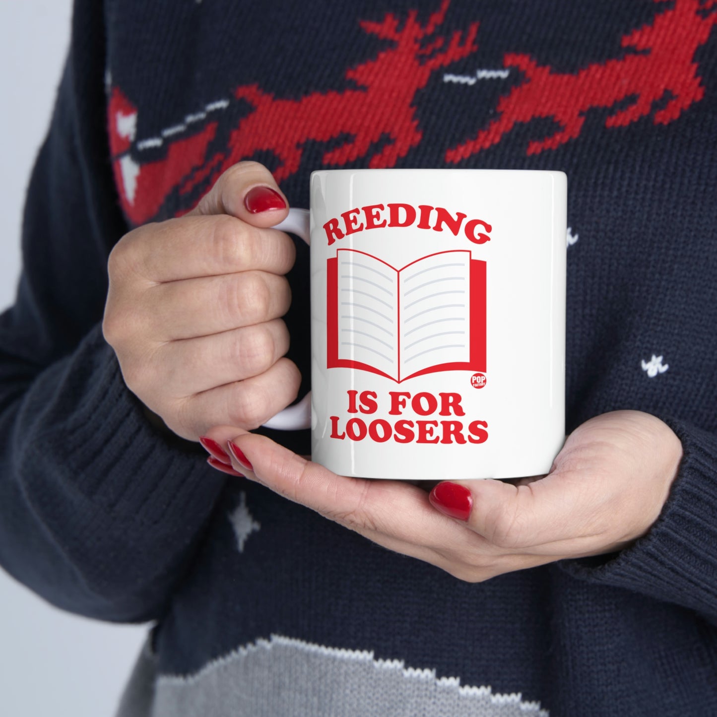 Reeding For Loosers Mug