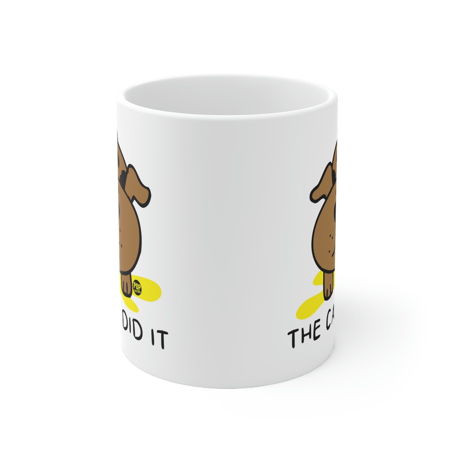 CAT DID IT COFFEE MUG