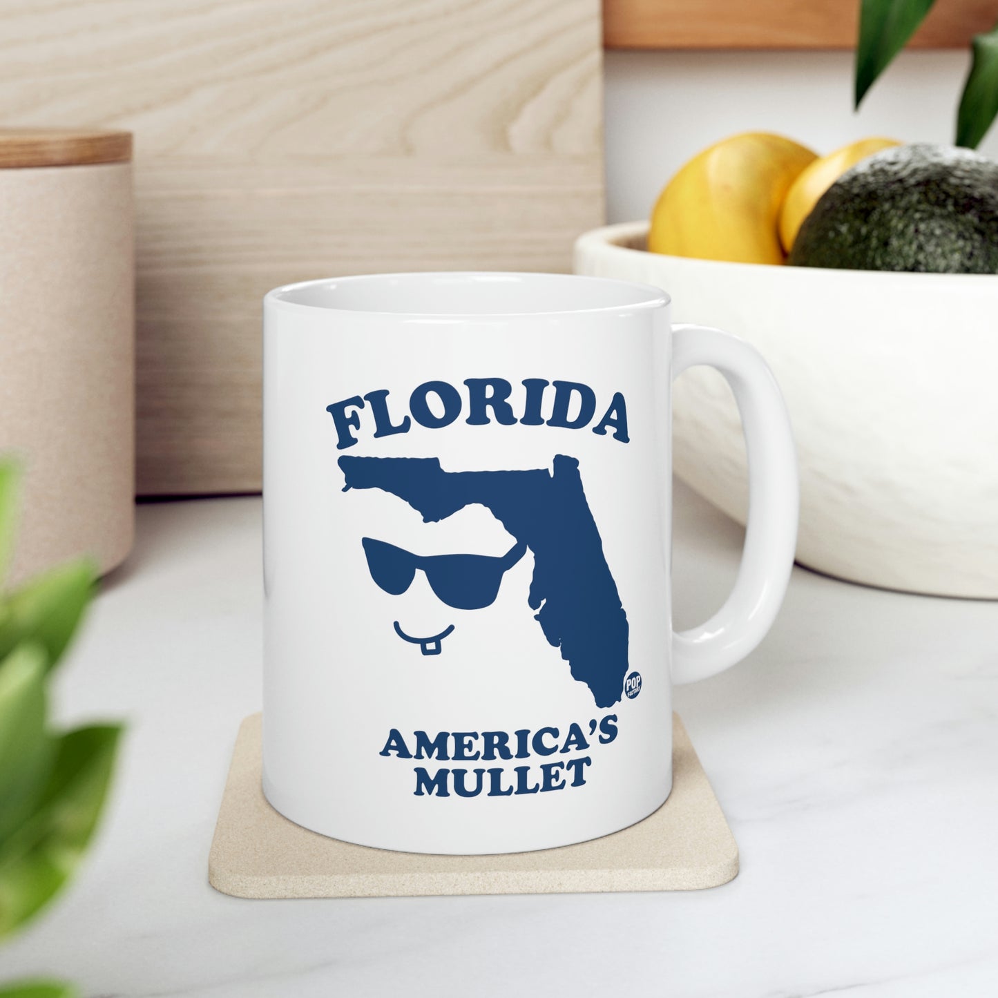 FlLORIDA AMERICA'S MULLET COFFEE MUG