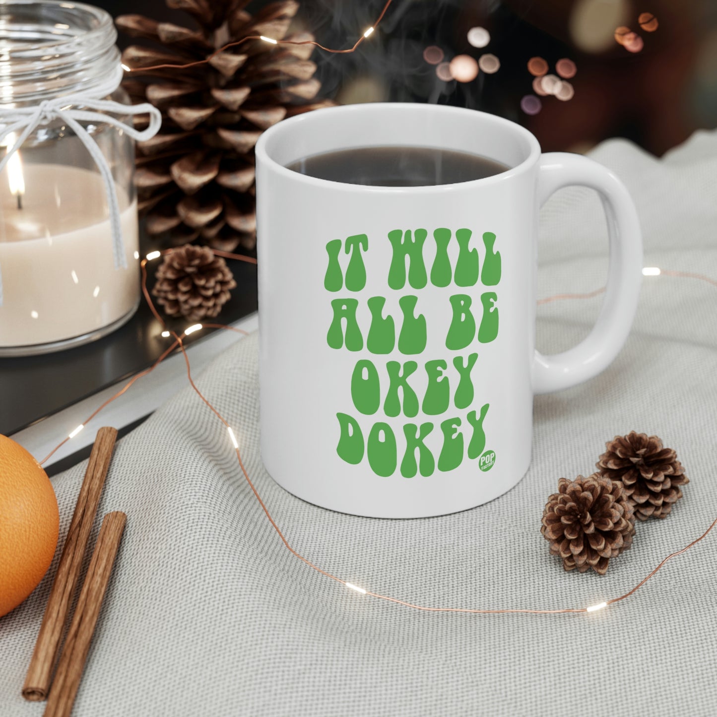 OKEY DOKEY COFFEE MUG