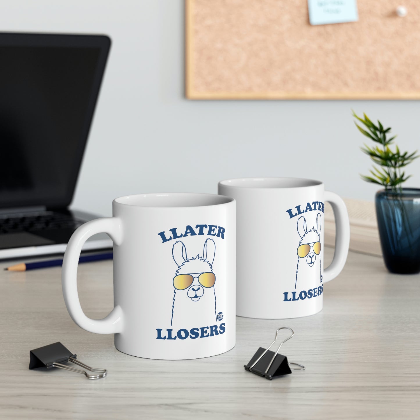 Llater Llosers Llama Coffee Mug