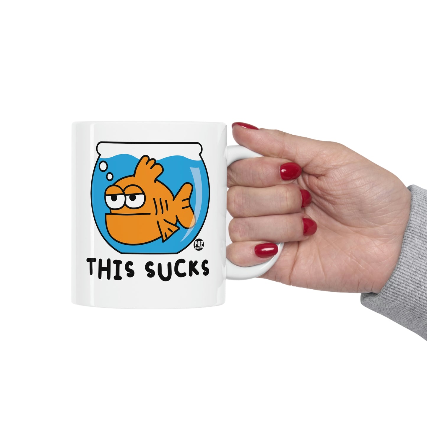This Sucks Goldfish Mug