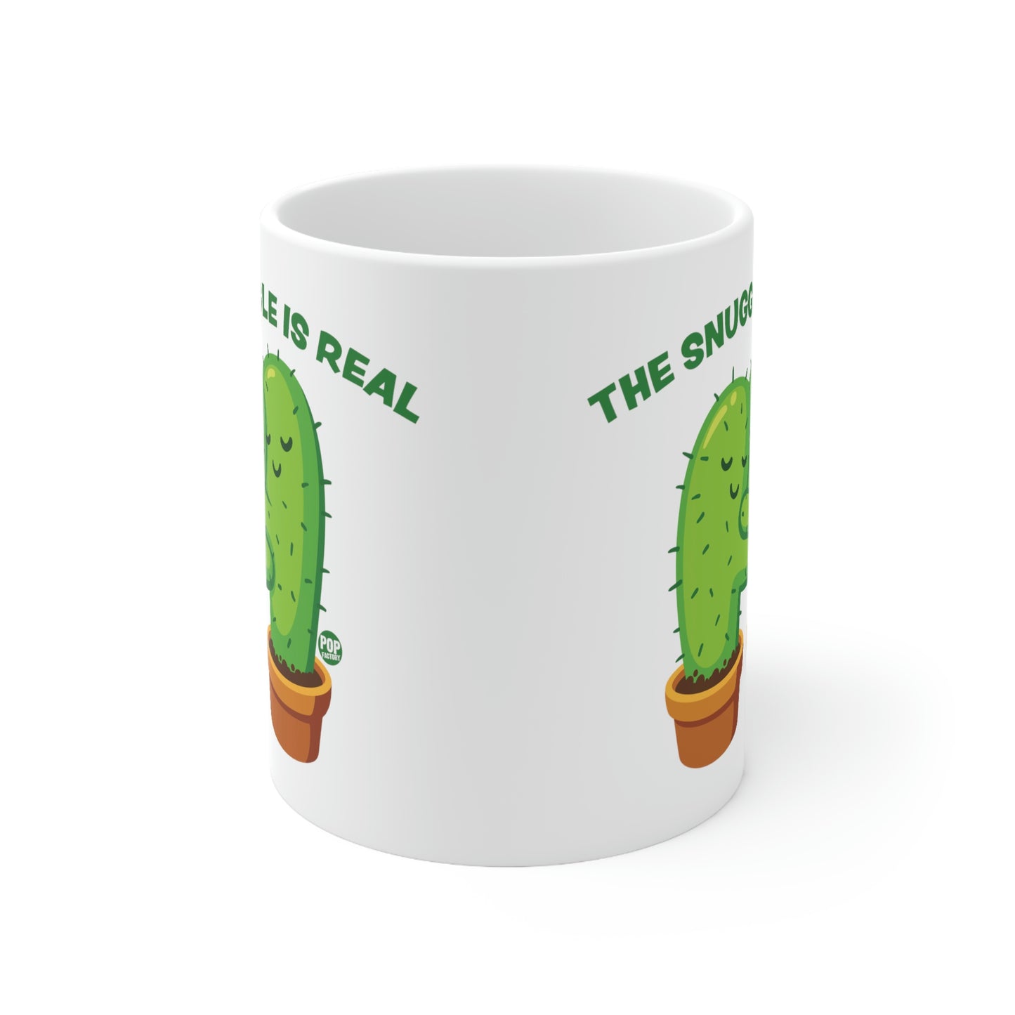 Snuggle Is Real Cactus Mug