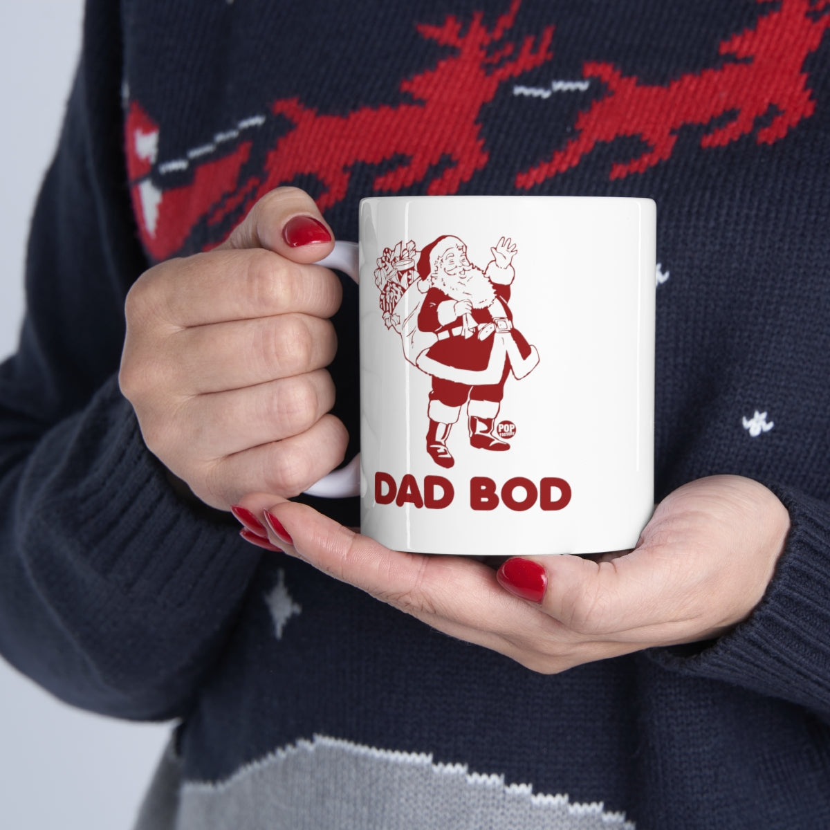 DAD BOD SANTA COFFEE MUG