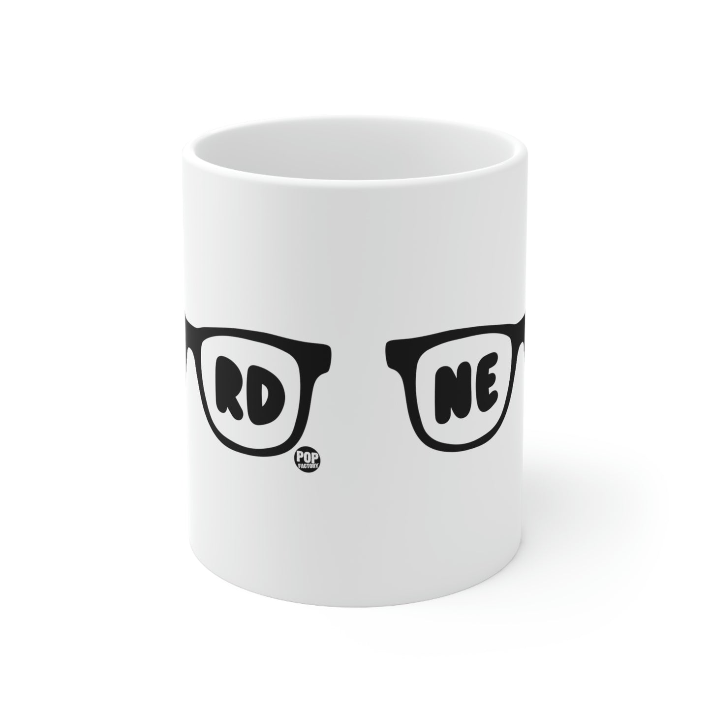 NERD GLASSES COFFEE MUG