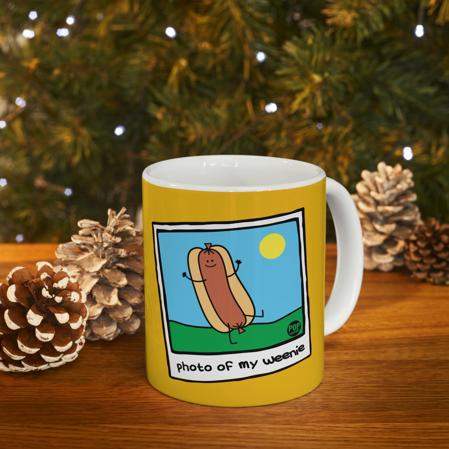 PHOTO OF MY WEENIE COFFEE MUG