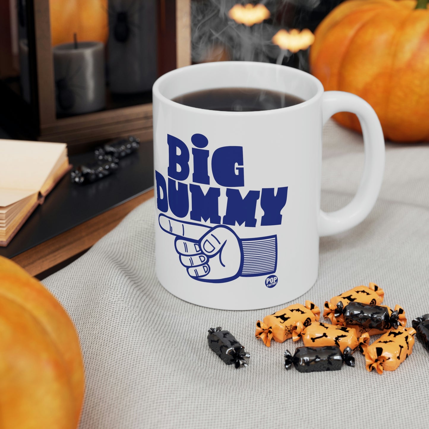 BIG DUMMY FINGER COFFEE MUG