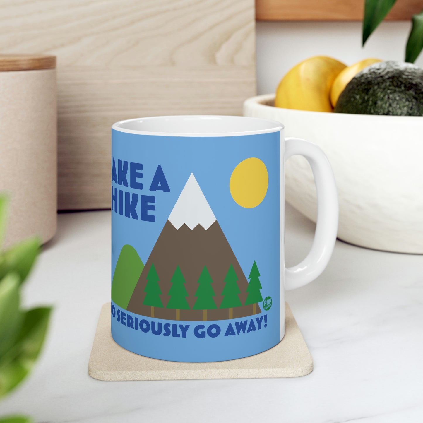 Take A Hike Leave Mug