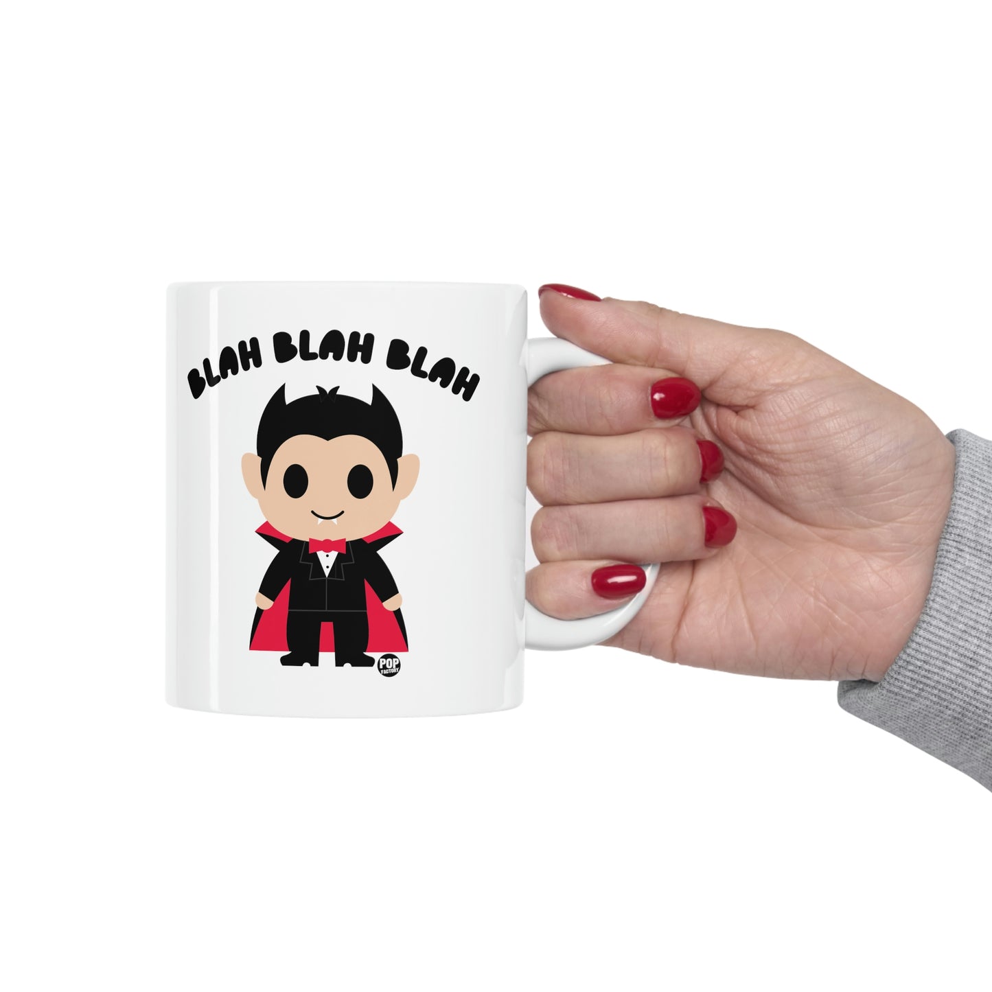 BLAH BLAH DRACULA COFFEE MUG