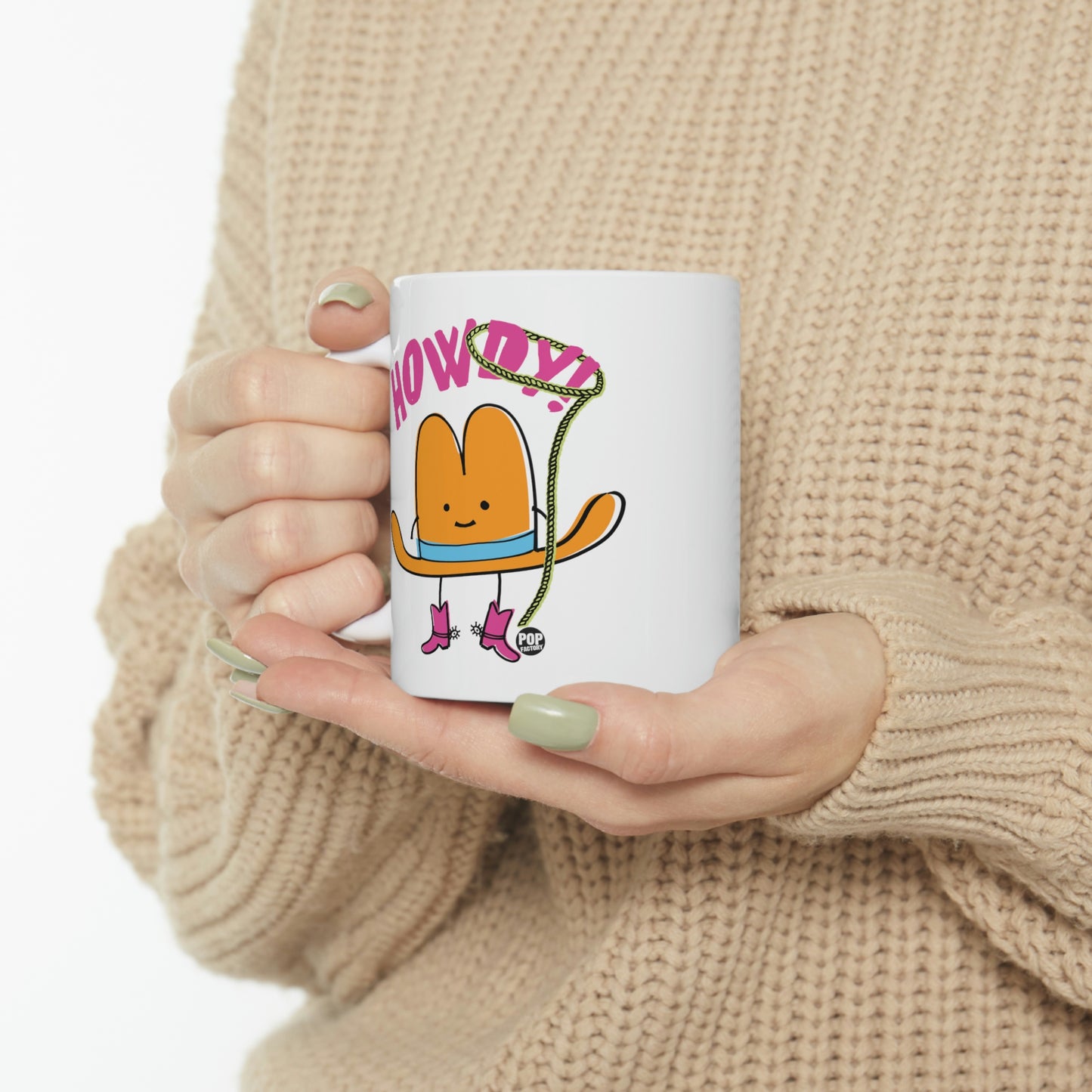 HOWDY HAT COFFEE MUG