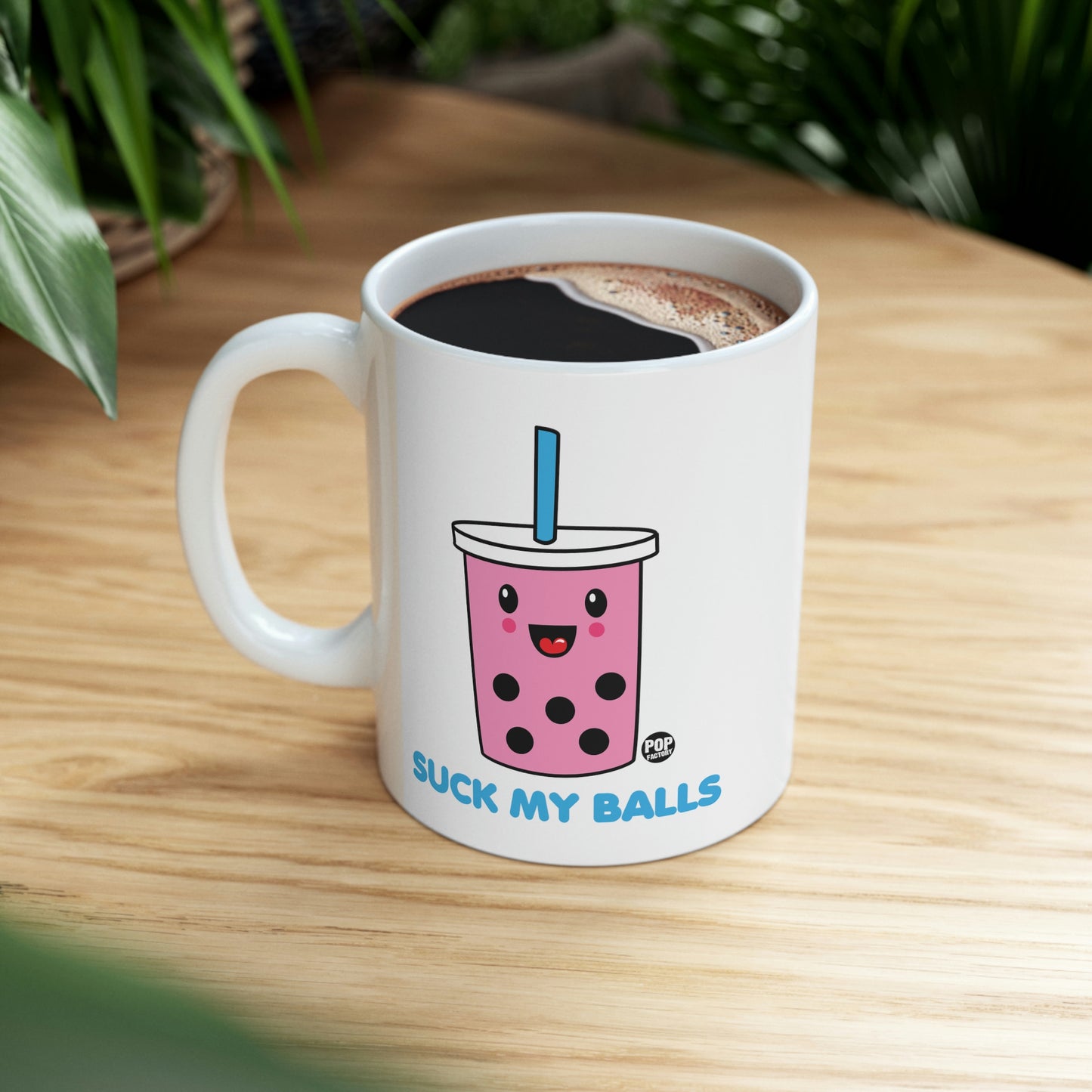 Suck My Balls Boba Mug