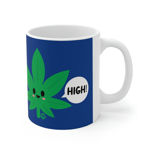 HIGH POT LEAF COFFEE MUG