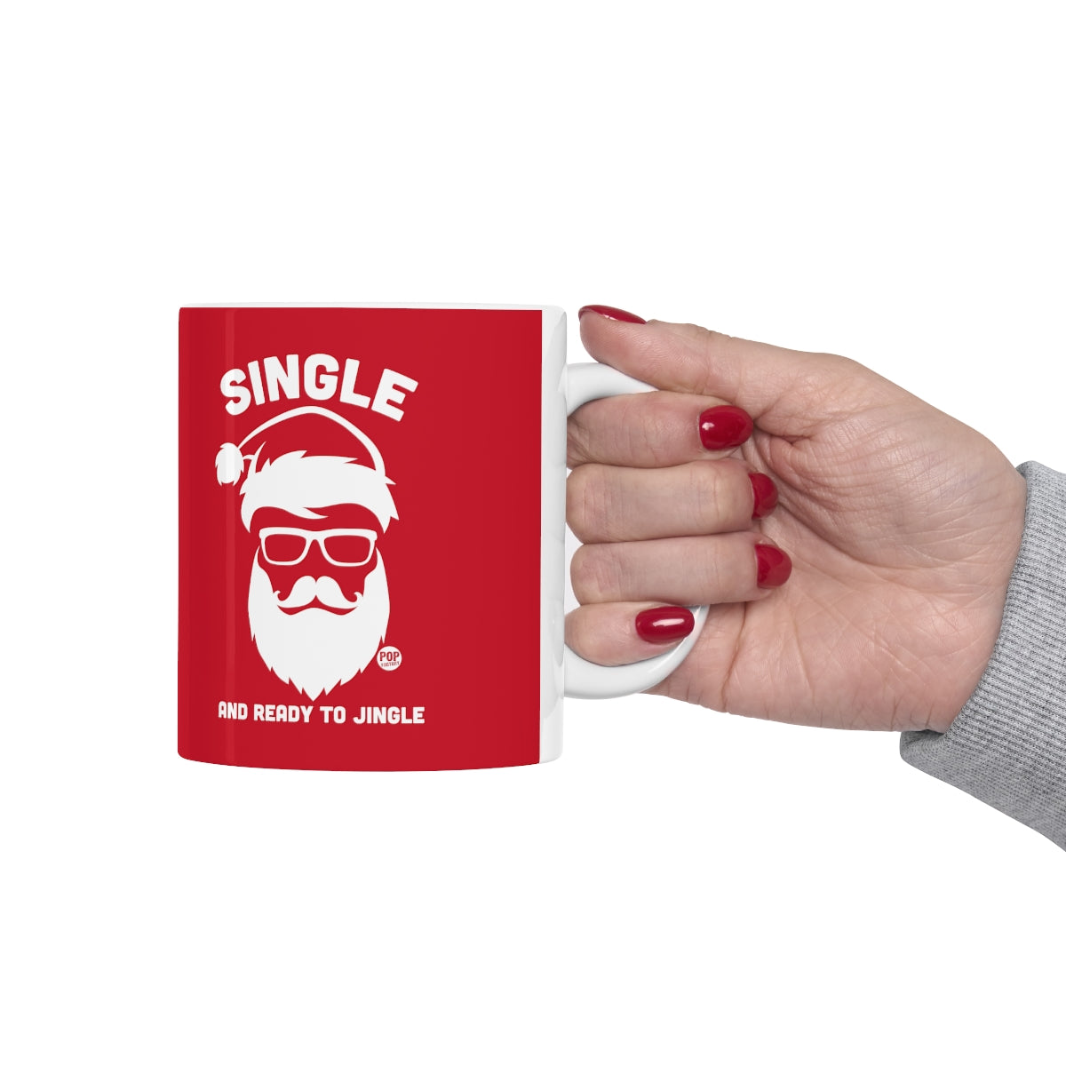 Single Ready Jingle Santa Mug