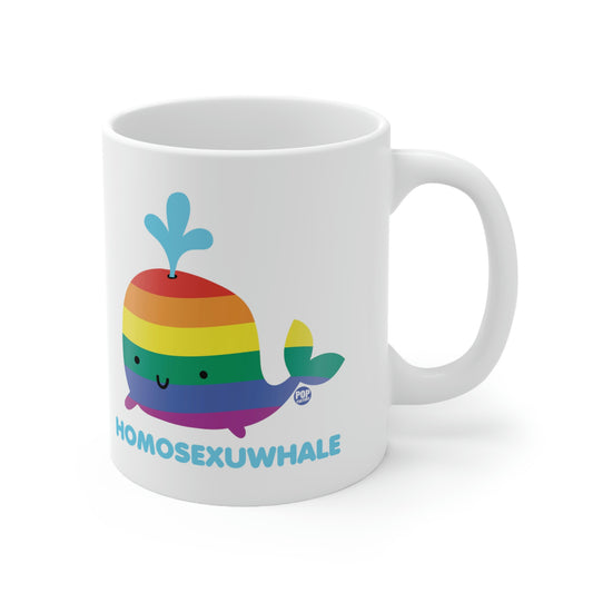 HOMOSEXUWHALE COFFEE MUG