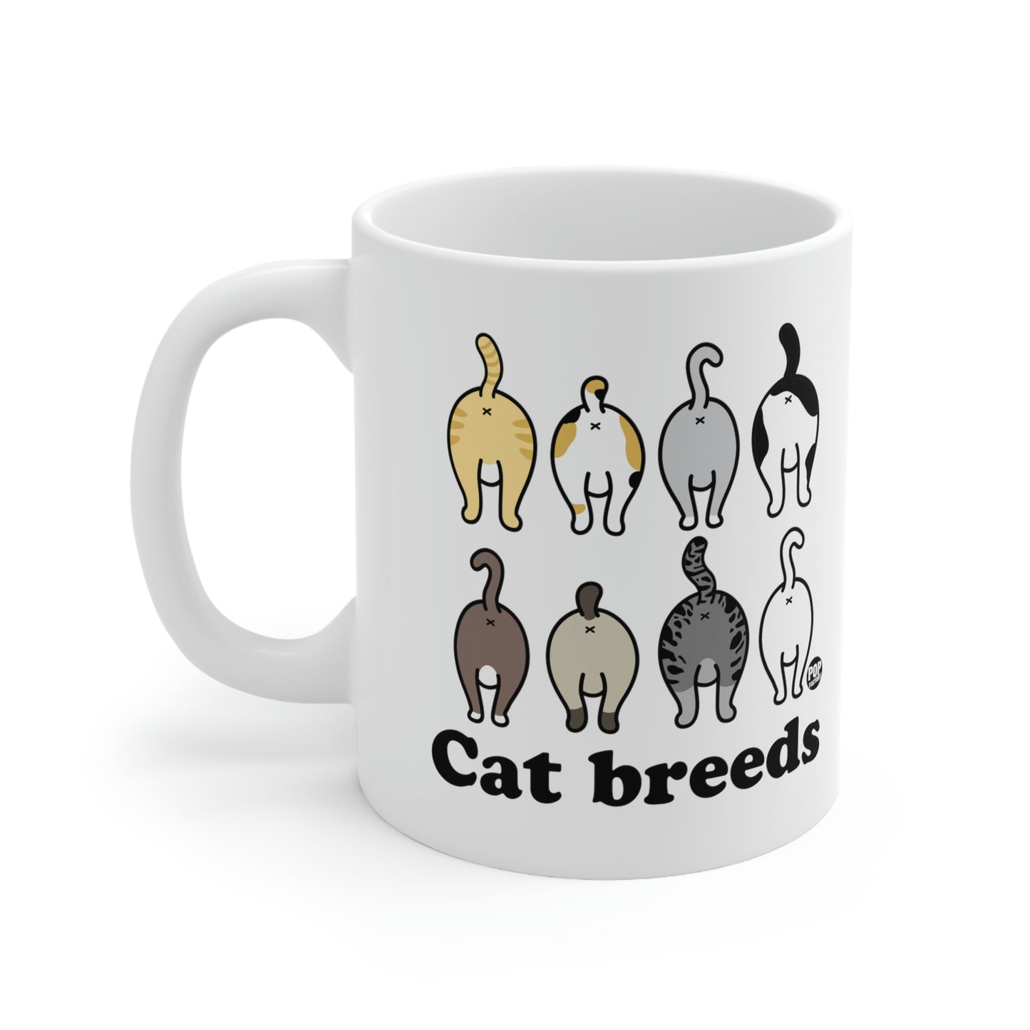 CAT BREEDS COFFEE MUG