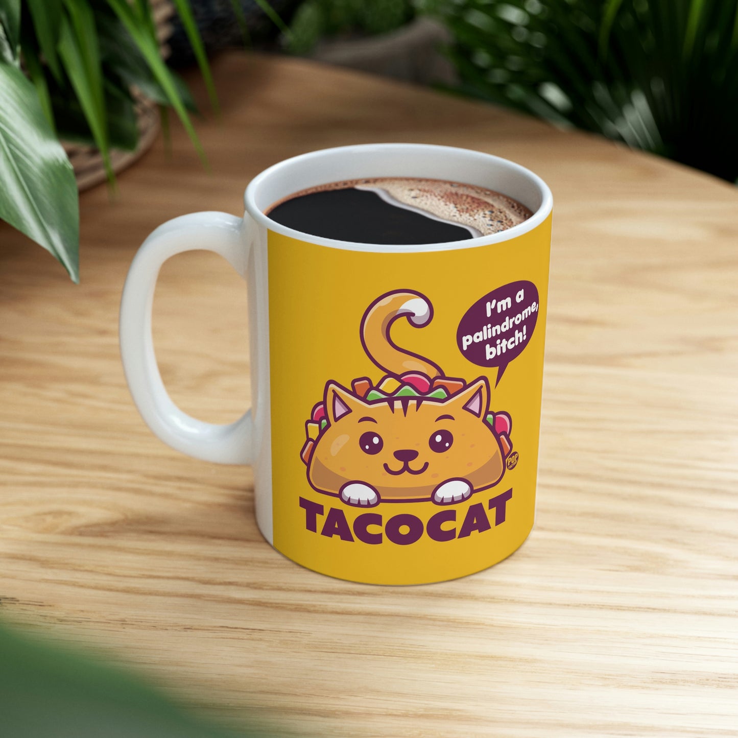 Tacocat Palindrome Mug