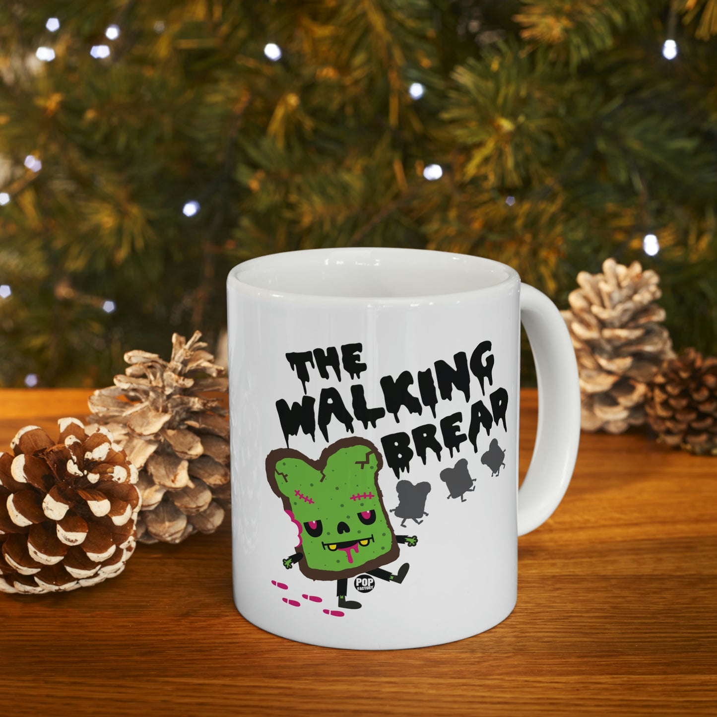 The Walking Bread Mug