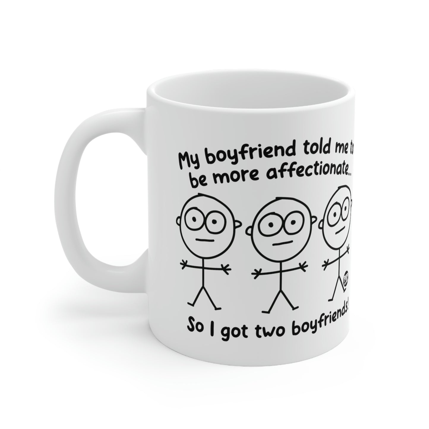 Two Boyfriends Boy Mug