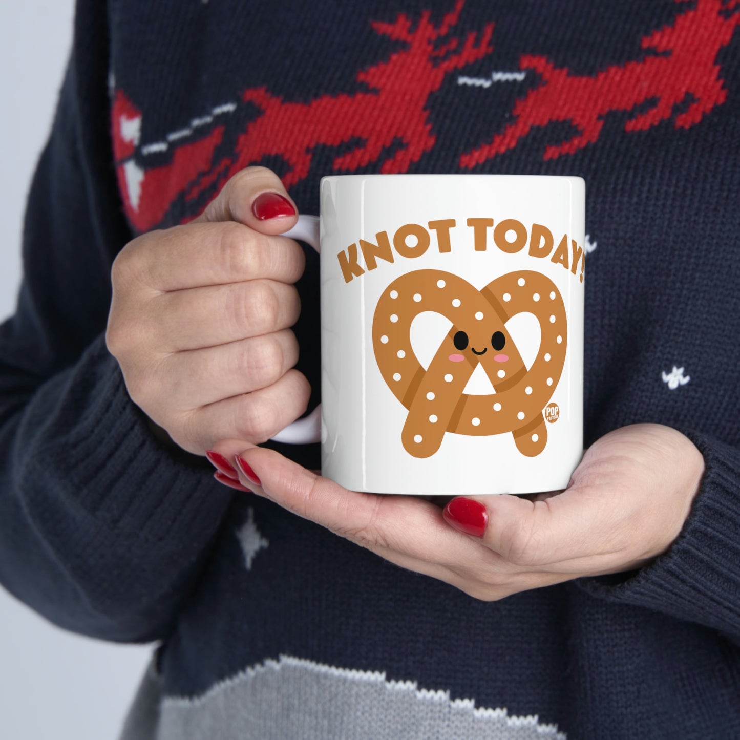 Knot Today Pretzel Coffee Mug