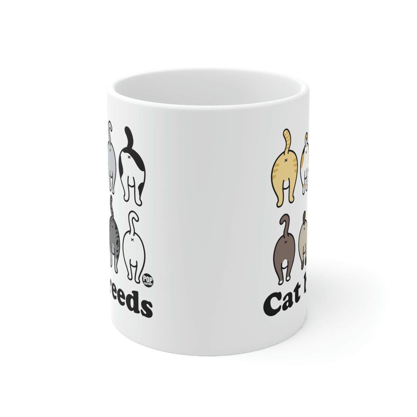 CAT BREEDS COFFEE MUG