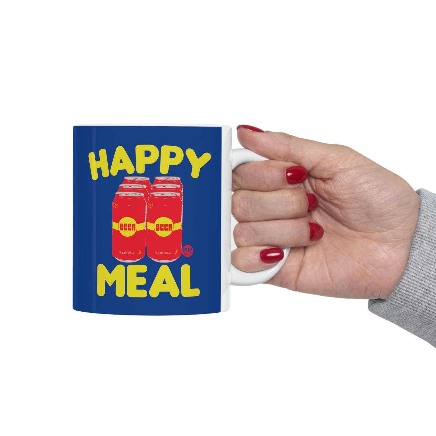 HAPPY MEAL BEER COFFEE MUG