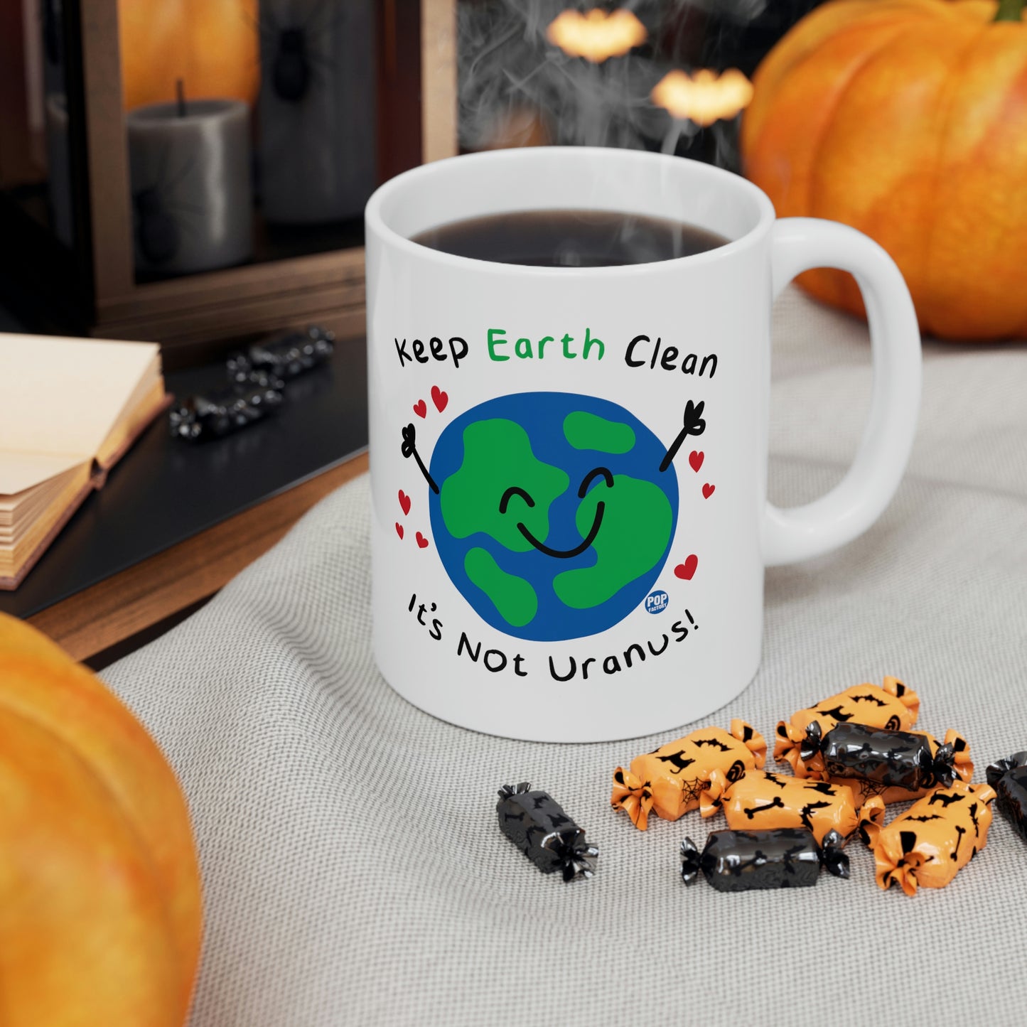 Keep Earth Clean It's not Uranus! Coffee Mug