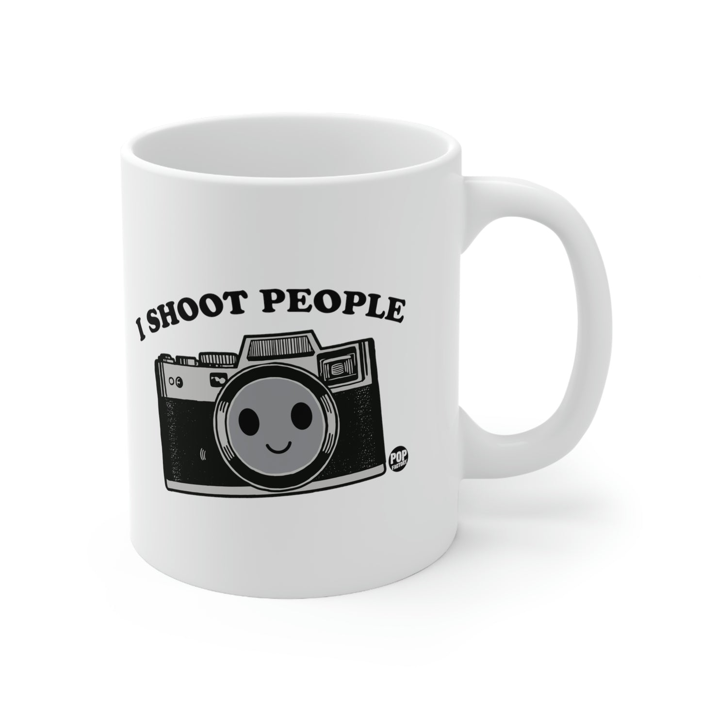 I SHOOT PEOPLE COFFEE MUG