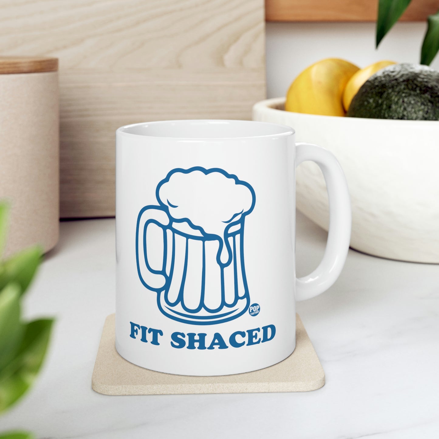 FIT SHACHED BEER COFFEE MUG