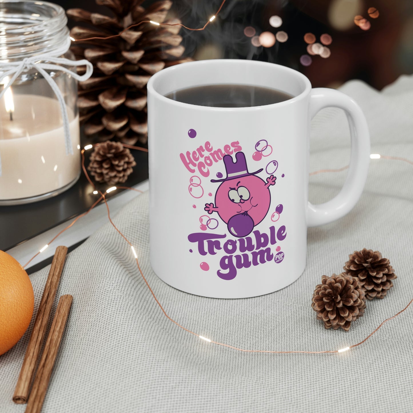 Funshine - Here Comes Trouble Gum Coffee Mug