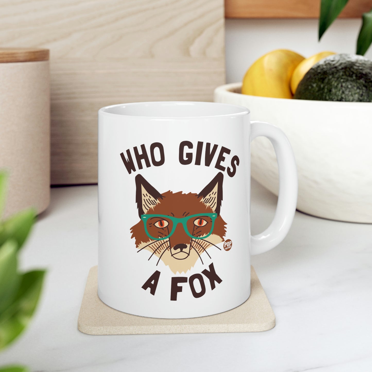 Who Give A Fox Mug