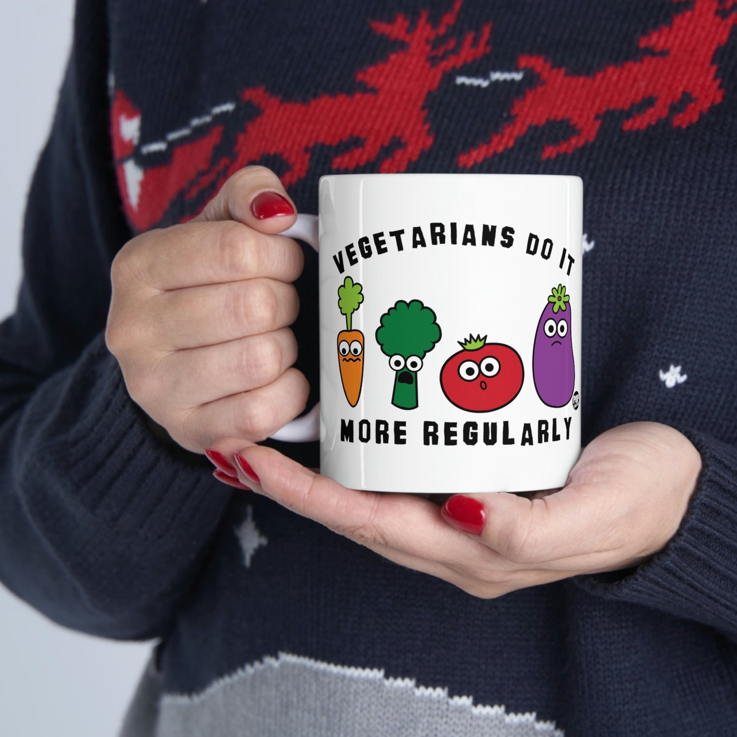 Vegetarians Do More Regular Mug