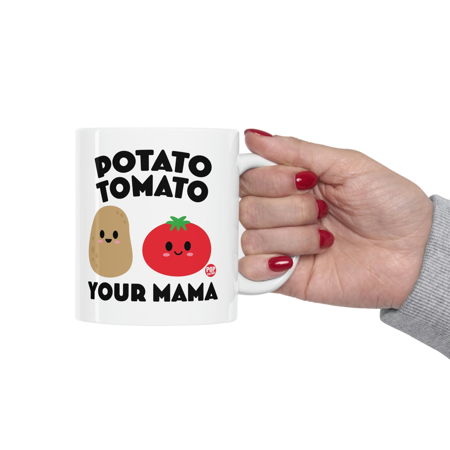 POTATO TOMATO COFFEE MUG