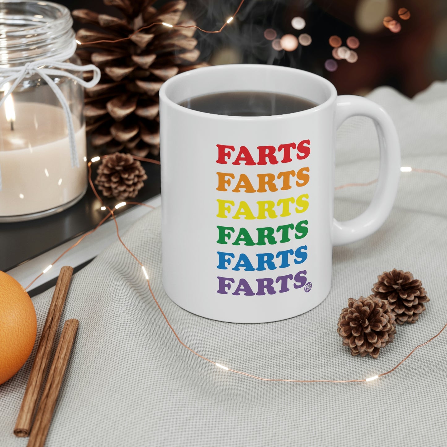 FARTS FARTS FARTS COFFEE MUG