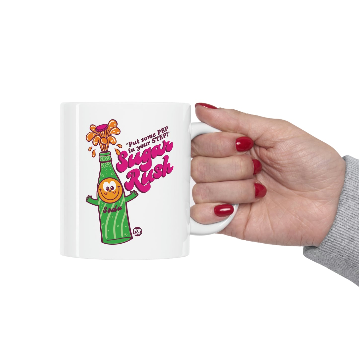 FUNSHINE-PUT SOME PEP IN YOUR STEP! SODA COFFEE MUG