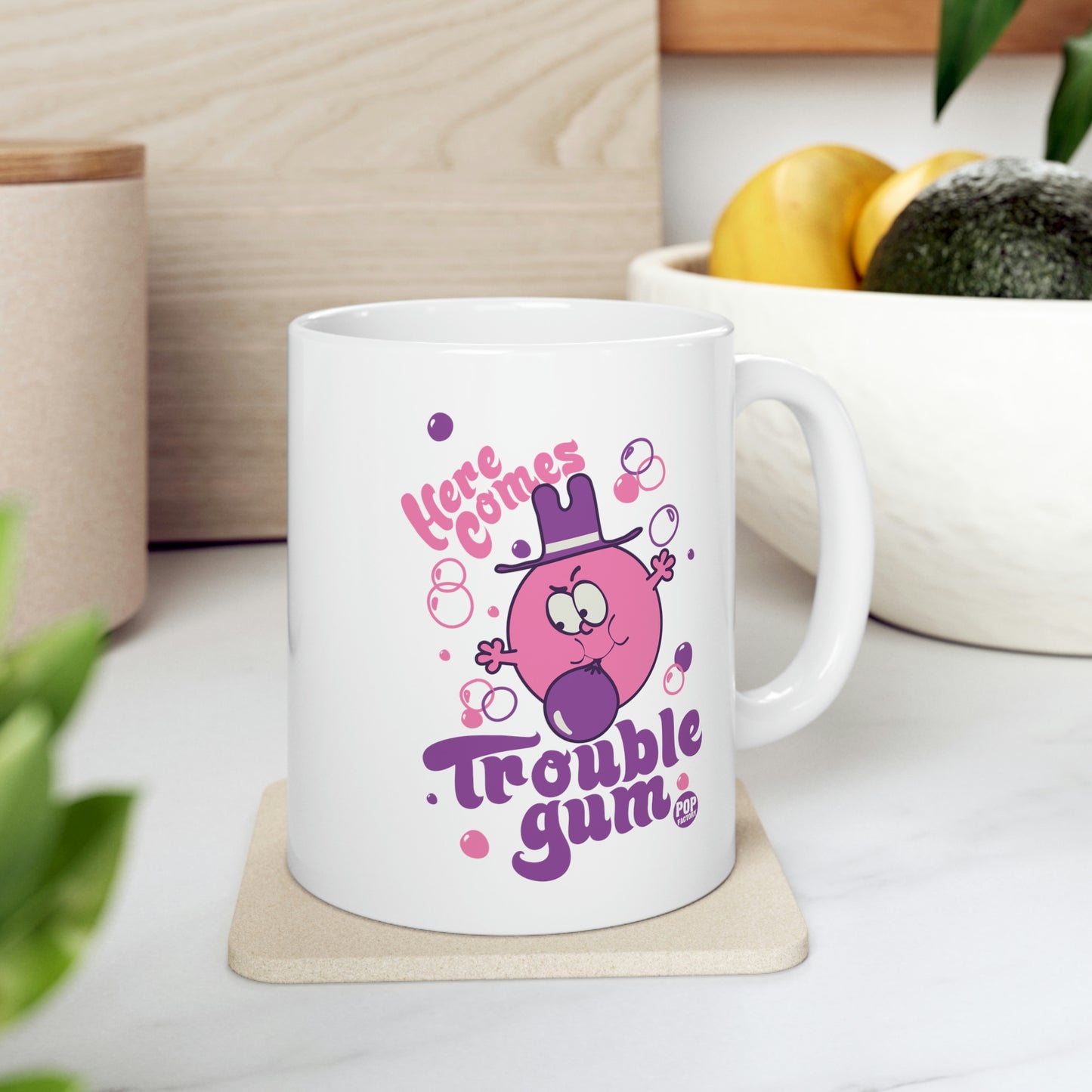 Funshine - Here Comes Trouble Gum Coffee Mug