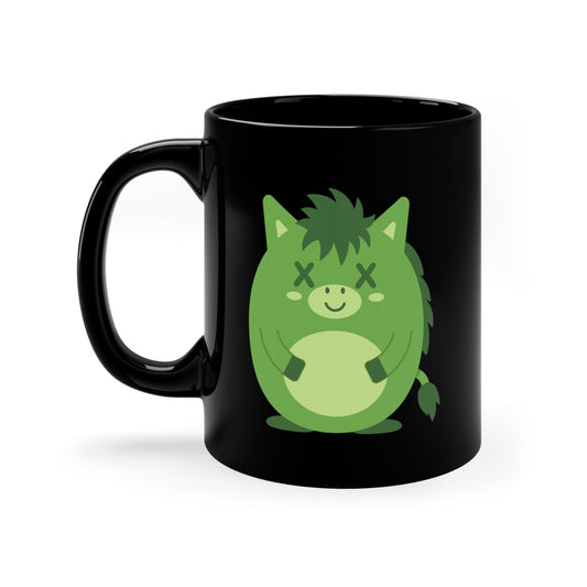 DEADIMALS HORSE COFFEE MUG - Halloween Edition