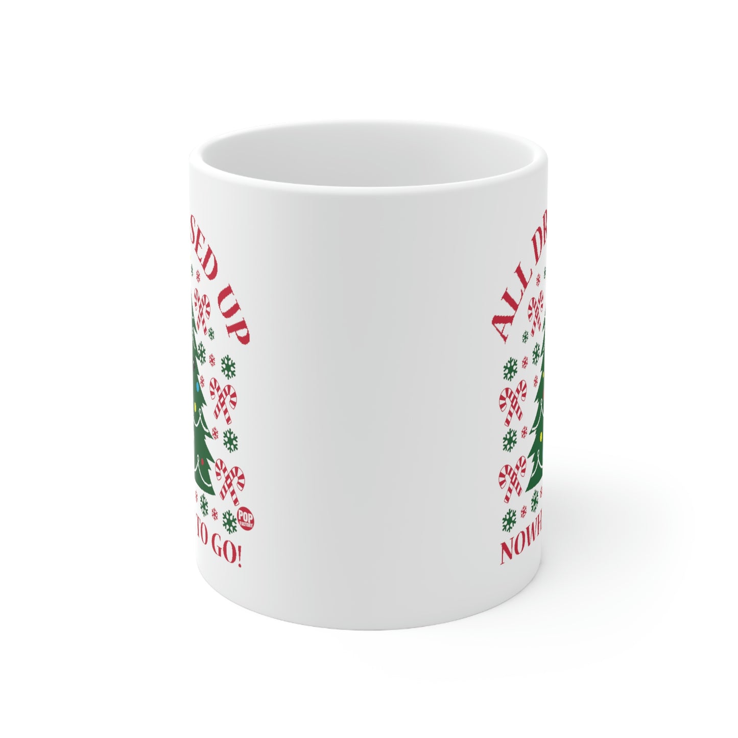 ALL DRESSED UP X-MAS TREE - 11 Oz COFFEE MUG